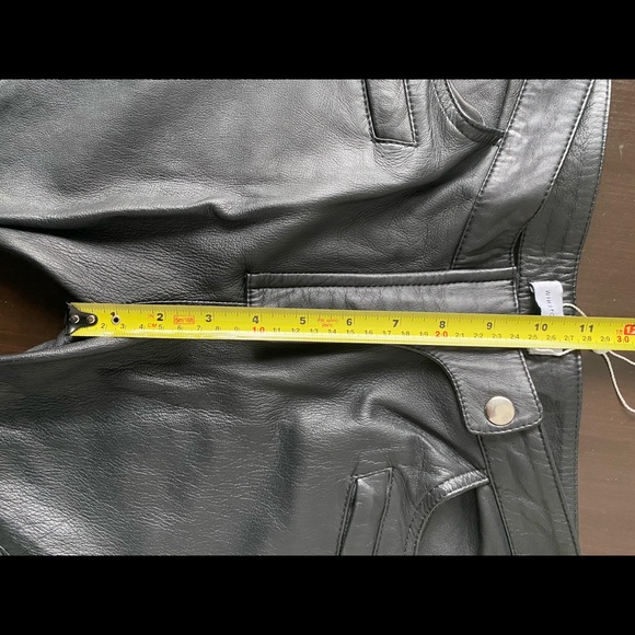 Revolve Winston Wolfe Leather Biker Pants SM or XS - see description - Picture 4 of 10
